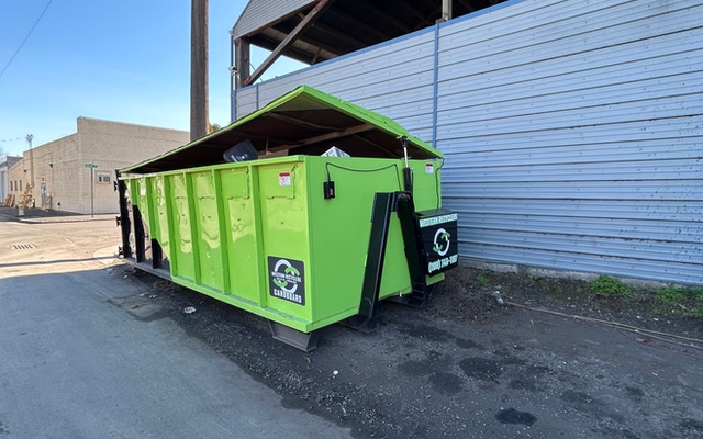 Community cardboard drop-off site