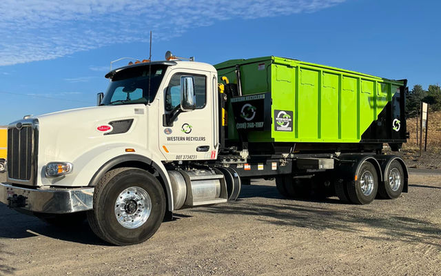 Roll-off container